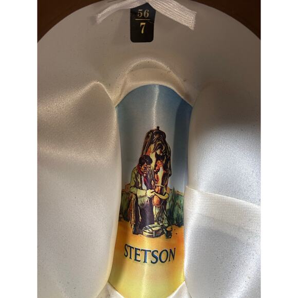 Stetson 5X Fur Felt Dune Hat- size 7 - Picture 7 of 9